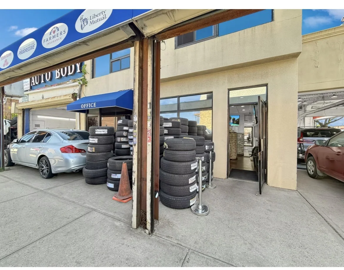 Shop entrance